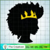 Diva Afro Woman SVG, Africa Woman SVG, Black Woman SVG