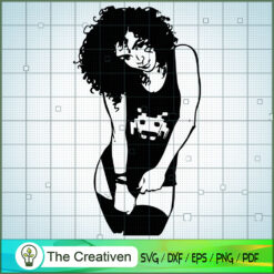 Beautiful Afro Woman SVG, Africa Woman SVG, Black Woman SVG