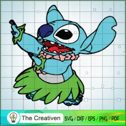 Stitch Dance SVG, Funny Stitch SVG, Disney Lilo and Stitch SVG