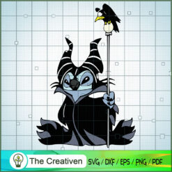 Stitch Maleficent SVG, Funny Stitch SVG, Disney Lilo and Stitch SVG