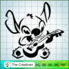 Play Guitar with Stitch SVG Cut File for Cricut & Silhouette 2 2 copy 23