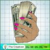 Female Hand Holding Money SVG, Luxury SVG, Money SVG