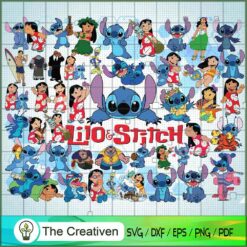 Lilo And Stitch Bundle SVG Cut File for Cricut & Silhouette
