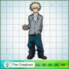 Katsuki Bakugou SVG Cut File for Cricut & Silhouette Design 11604
