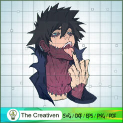 Dabi A-Rank Villain Cool SVG Cut File for Cricut & Silhouette