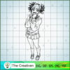 Himiko Toga Love SVG Cut File for Cricut & Silhouette