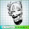 Himiko Toga Hide SVG Cut File for Cricut & Silhouette