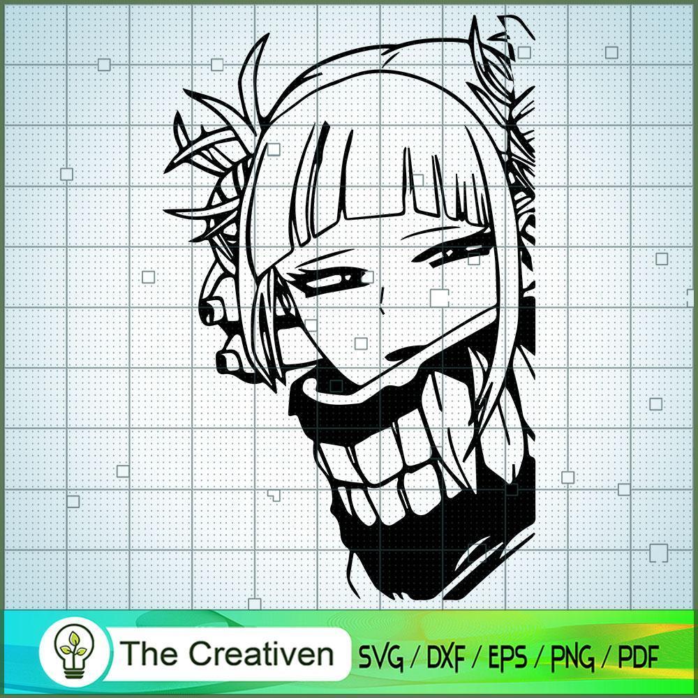 Himiko Toga Hide SVG Cut File for Cricut & Silhouette 1 Himiko Toga Hide SVG Cut File for Cricut & Silhouette
