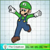 Luigi Mario SVG Cut File for Cricut & Silhouette Design 11526 2 Mario PNG 44 copy