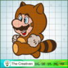 Super Mario Tanooki SVG Cut File for Cricut & Silhouet Design 11525 2 Mario PNG 43 copy