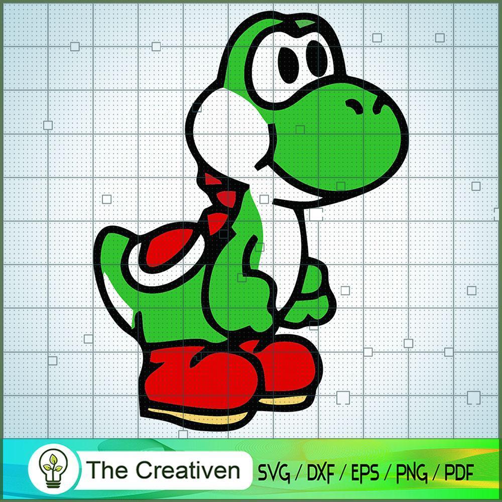 Yoshi Mario SVG Cut File for Cricut & Silhouette Design 11510 1 Yoshi Mario SVG Cut File for Cricut & Silhouette Design 11510