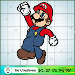 Super Mario SVG Cut File for Cricut & Silhouette Design 11499