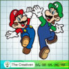Paper Mario and Luigi SVG Cut File for Cricut & Silhou Design 11495 3 Mario PNG 31 copy