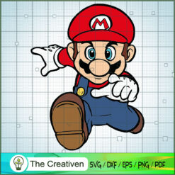 Super Mario Run SVG Cut File for Cricut & Silhouette