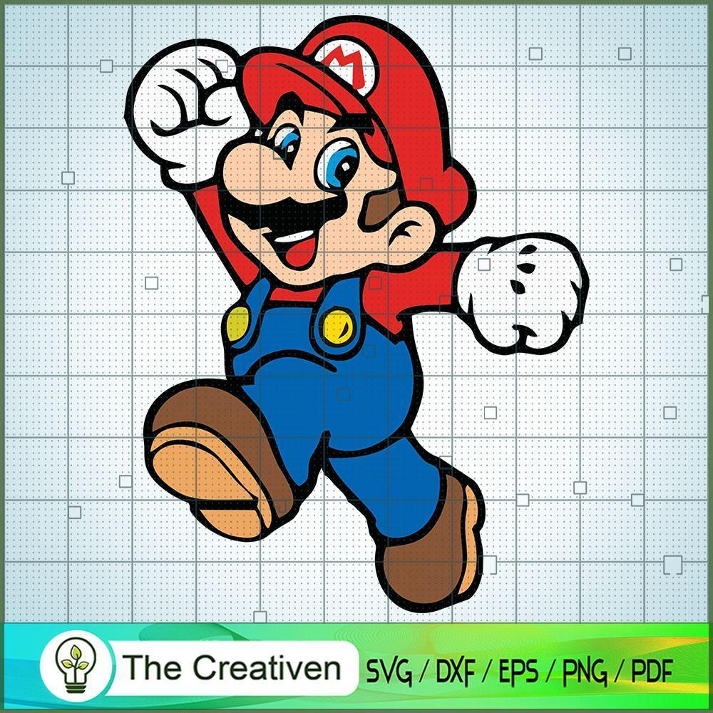 Super Mario SVG Cut File for Cricut & Silhouette Design 11469 1 Super Mario SVG Cut File for Cricut & Silhouette Design 11469