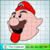 Fantasma Super Mario SVG , Game Mario SVG, Funny Mario SVG