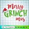 Merry Grinch Mas SVG Cut File for Cricut & Silhouette Design 11263