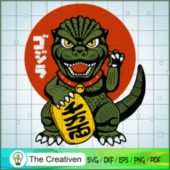 Godzilla Baby SVG Cut File for Cricut & Silhouette