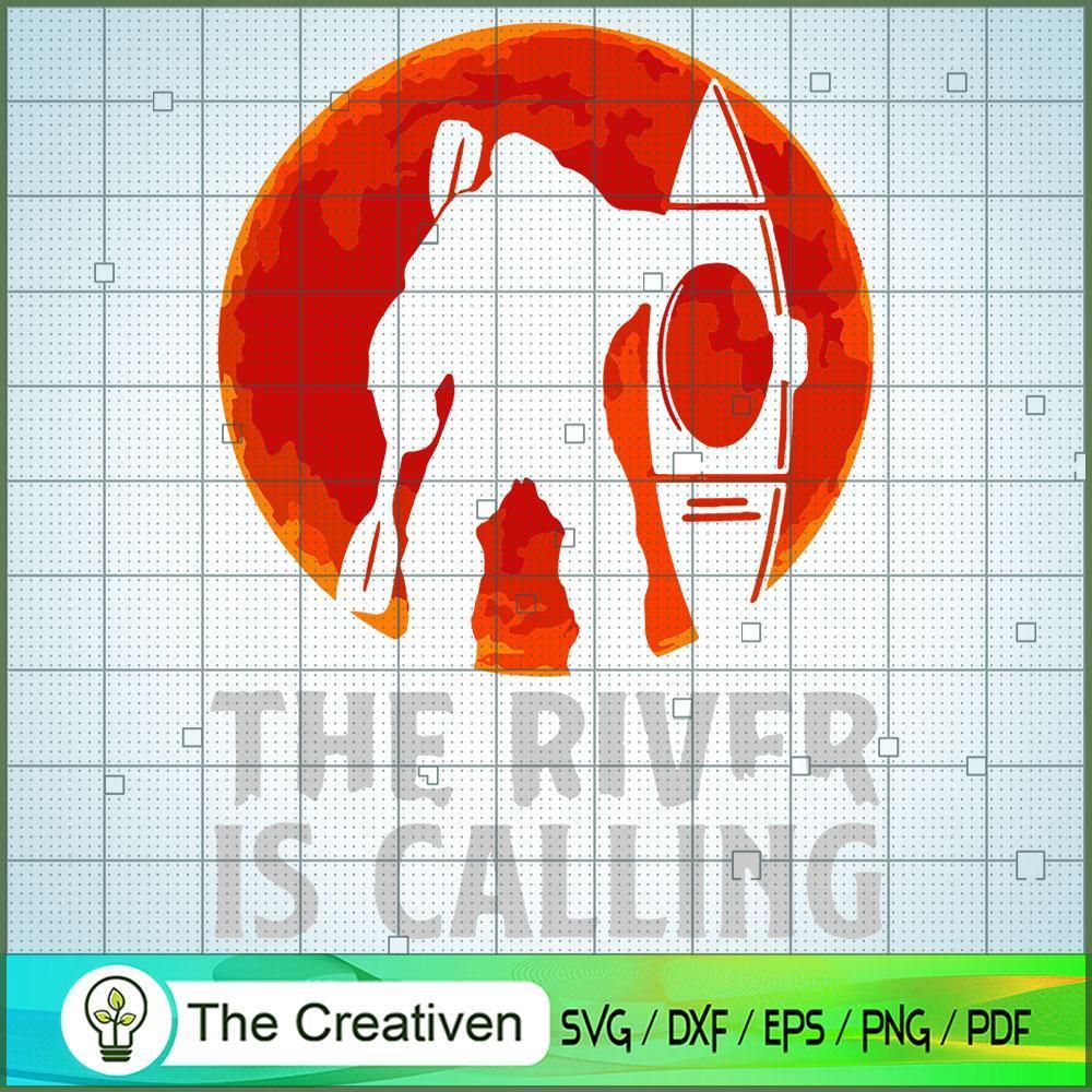 The River is Calling Kong SVG Cut File for Cricut & Silhouette 1 The River is Calling Kong SVG Cut File for Cricut & Silhouette