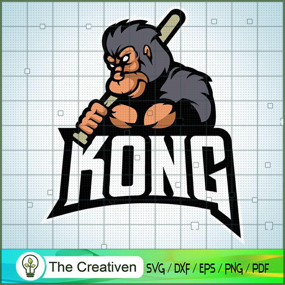 Kong SVG P6 , Kong Silhouette, Kong Cut File, Kong Vector, Monster SVG 1 Kong SVG P6 , Kong Silhouette, Kong Cut File, Kong Vector, Monster SVG