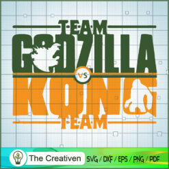 Godzilla vs Kong P4 SVG Cut File for Cricut & Silhouette