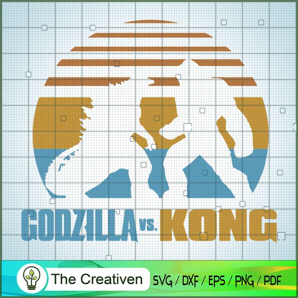 Godzilla vs Kong SVG Cut File for Cricut & Silhouette Design 11201 1 Godzilla vs Kong SVG Cut File for Cricut & Silhouette Design 11201