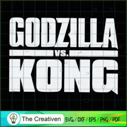 Godzilla vs Kong SVG Cut File for Cricut & Silhouette Design 11186