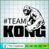 #Team Kong SVG , Kong Silhouette, Kong Cut File, Kong Vector, Kong SVG 2 12 copy 19