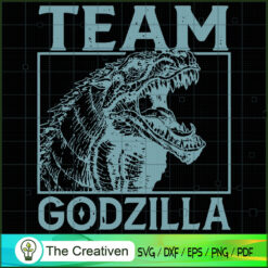 Team Godzilla P4 SVG Cut File for Cricut & Silhouette