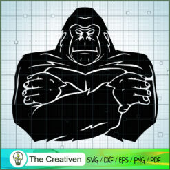 Body King Kong SVG Cut File for Cricut & Silhouette