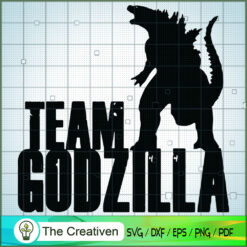 Team Godzilla P3 SVG Cut File for Cricut & Silhouette Design 11169