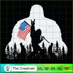Kong 4th July SVG Cut File for Cricut & Silhouette