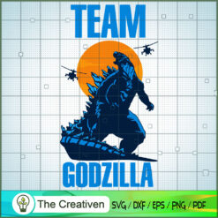 Team Godzilla P3 SVG Cut File for Cricut & Silhouette Design 11146