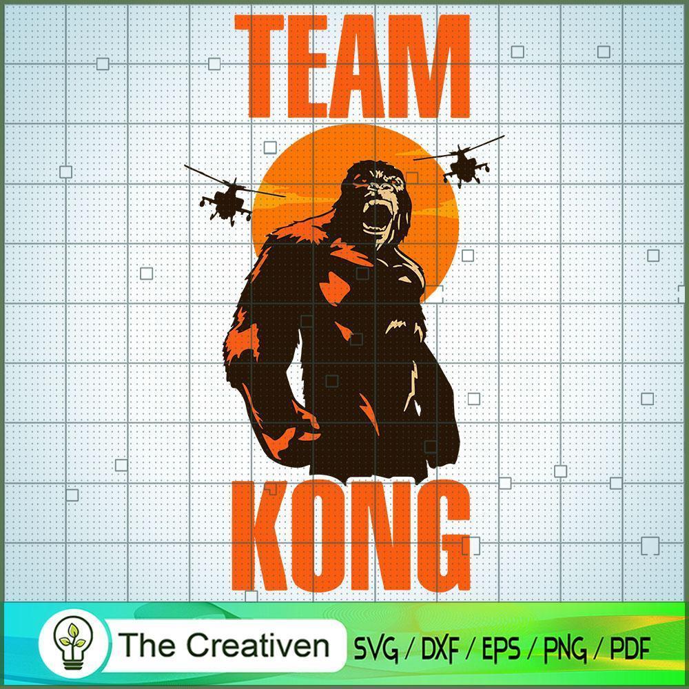 Team Kong P2 SVG Cut File for Cricut & Silhouette 1 Team Kong P2 SVG Cut File for Cricut & Silhouette