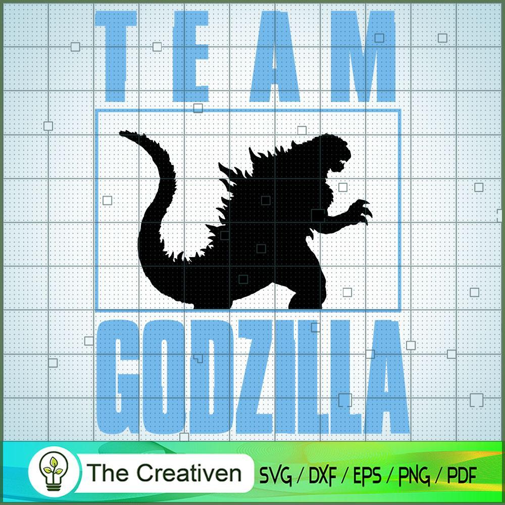 Team Godzilla SVG Cut File for Cricut & Silhouette 1 Team Godzilla SVG Cut File for Cricut & Silhouette