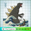Godzilla in Ocean SVG Cut File for Cricut & Silhouette 3 5 copy 18