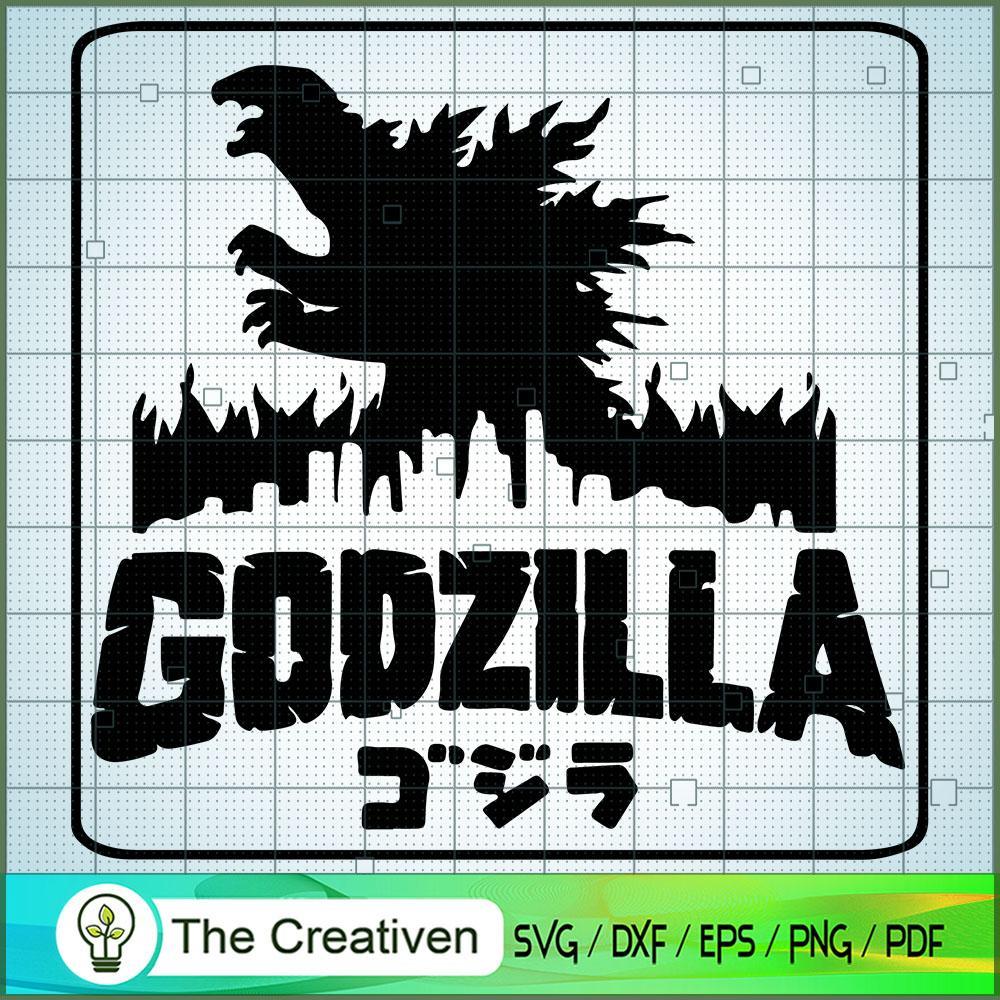 Godzilla SVG Cut File for Cricut & Silhouette Design 11125 1 Godzilla SVG Cut File for Cricut & Silhouette Design 11125