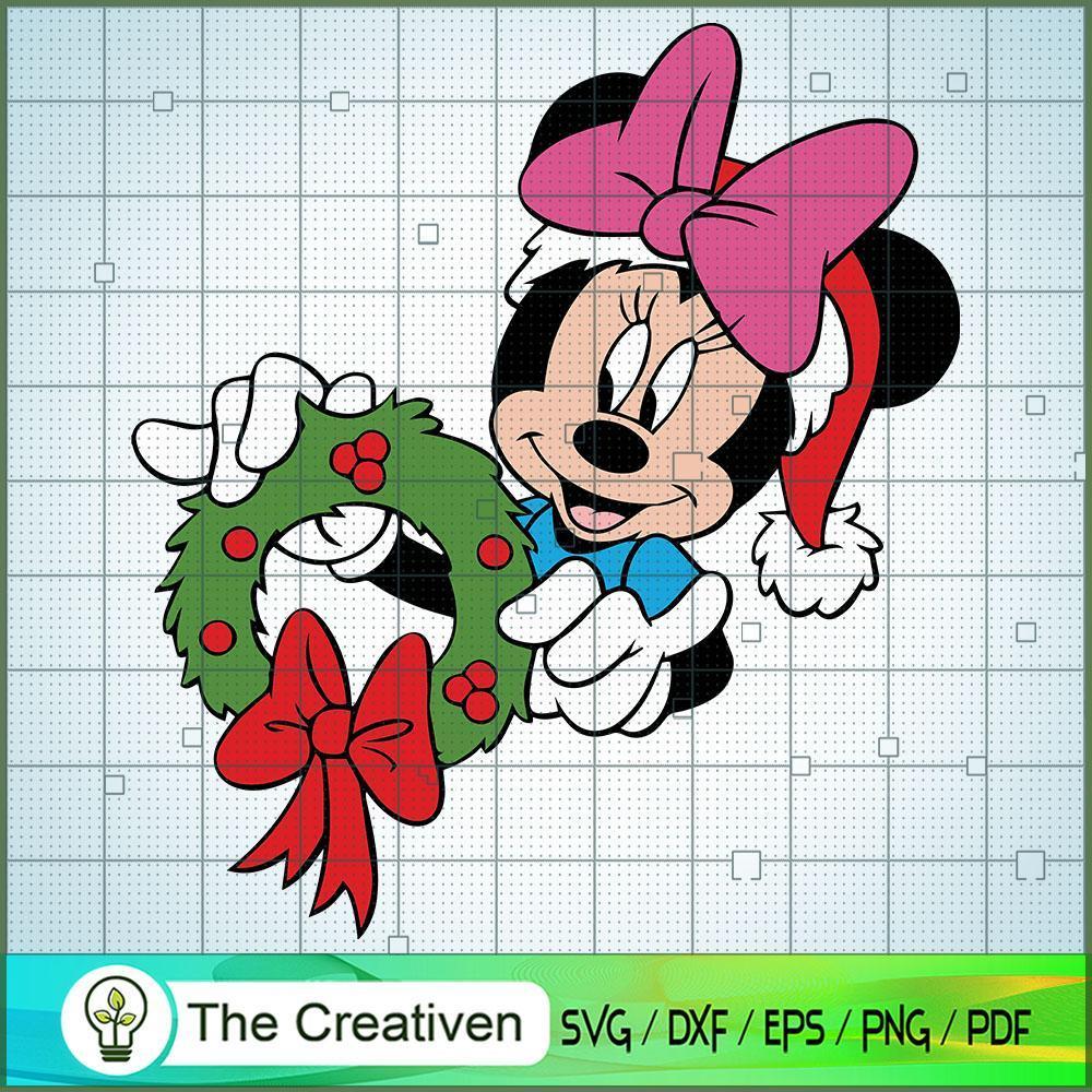 Mickey Merry Christmas SVG Cut File for Cricut & Silho Design 11062 1 Mickey Merry Christmas SVG Cut File for Cricut & Silho Design 11062