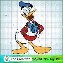 Donald Christmas Gift Vol 3 SVG Cut File for Cricut & Silhouette