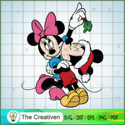 Mickey and Minnie SVG Cut File for Cricut & Silhouette Design 10989
