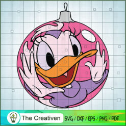 Daisy Bauble Donald's Girlfriend SVG Cut File for Cric Design 10967