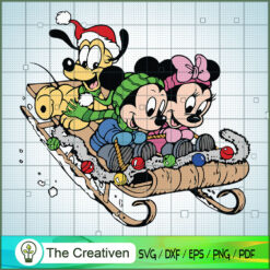Millie Pluto Mickey Mouse SVG Cut File for Cricut & Silhouette