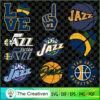 Utah Jazz Logo Bundle SVG Cut File for Cricut & Silhouette 2 UtahJazz Logo Bundle Graphics 14377873 1 1 copy