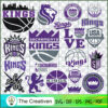 Sacramento Kings Logo Bundle SVG Cut File for Cricut & Silhouette 2 SacramentoKings Logo Bundle Graphics 14377757 1 1 copy