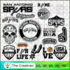 San Antonio Spurs Logo Bundle SVG Cut File for Cricut & Silhouette 3 SanAntonioSpurs Logo Bundle Graphics 14377788 1 1 copy