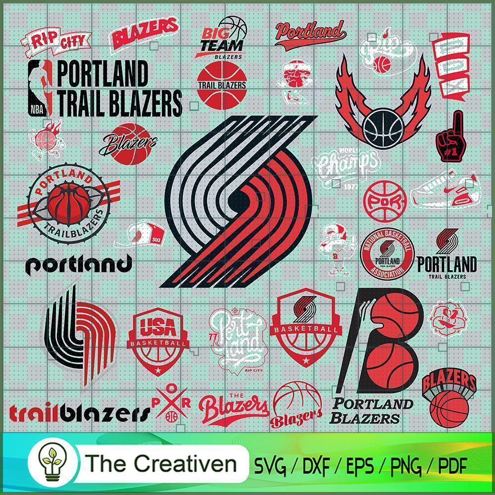Portland Trail Blazers Logo SVG Cut File for Cricut 1 Portland Trail Blazers Logo SVG Cut File for Cricut