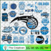 Orlando Magic Logo Bundle SVG Cut File for Cricut & Si Design 10919