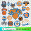 New York Knicks Logo Bundle SVG Cut File for Cricut & Silhouette 2 NewYorkKnicks Logo Bundle Graphics 14379574 1 1 copy