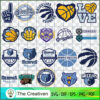 Memphis Grizzlies Logo Bundle SVG Cut File for Cricut & Silhouette 3 MemphisGrizzlies Logo Bundle Graphics 14377413 1 1 copy