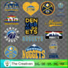 Denver Nuggets Logo Bundle SVG Cut File for Cricut & Silhouette 2 DenverNuggets Logo Bundle Graphics 14377302 1 1 copy